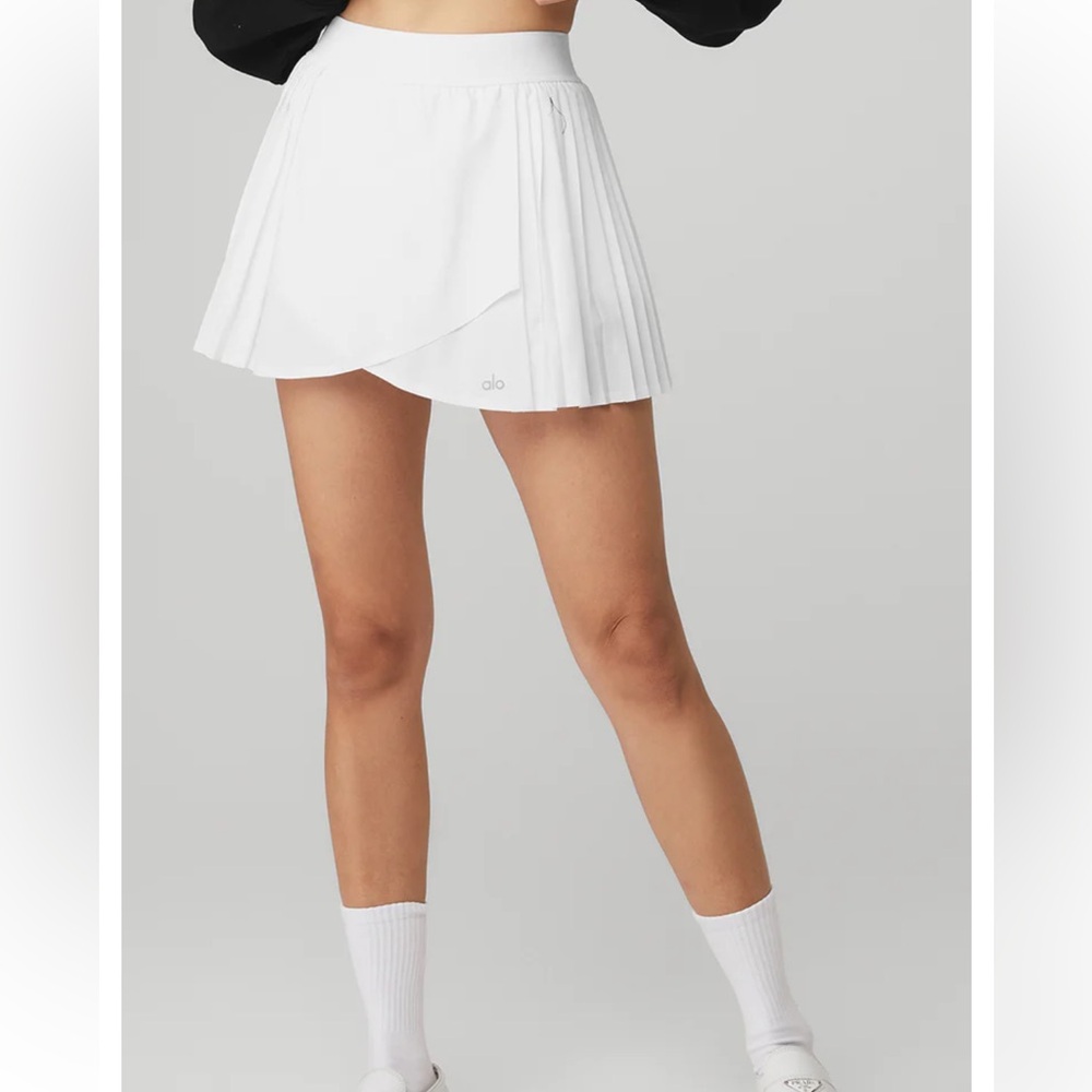 New Alo Aces Tennis Skirt